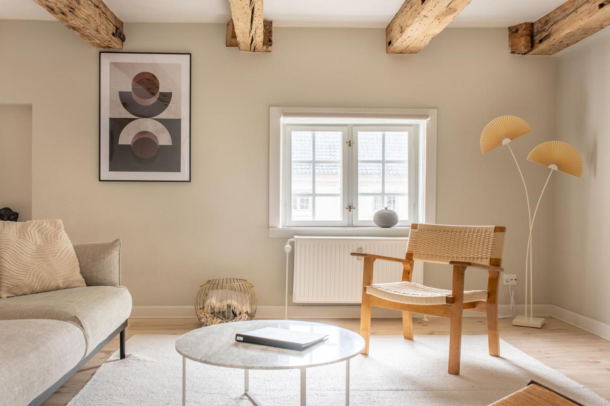 City Apartment With Exposed Ceiling Beams Koppenhága Kültér fotó