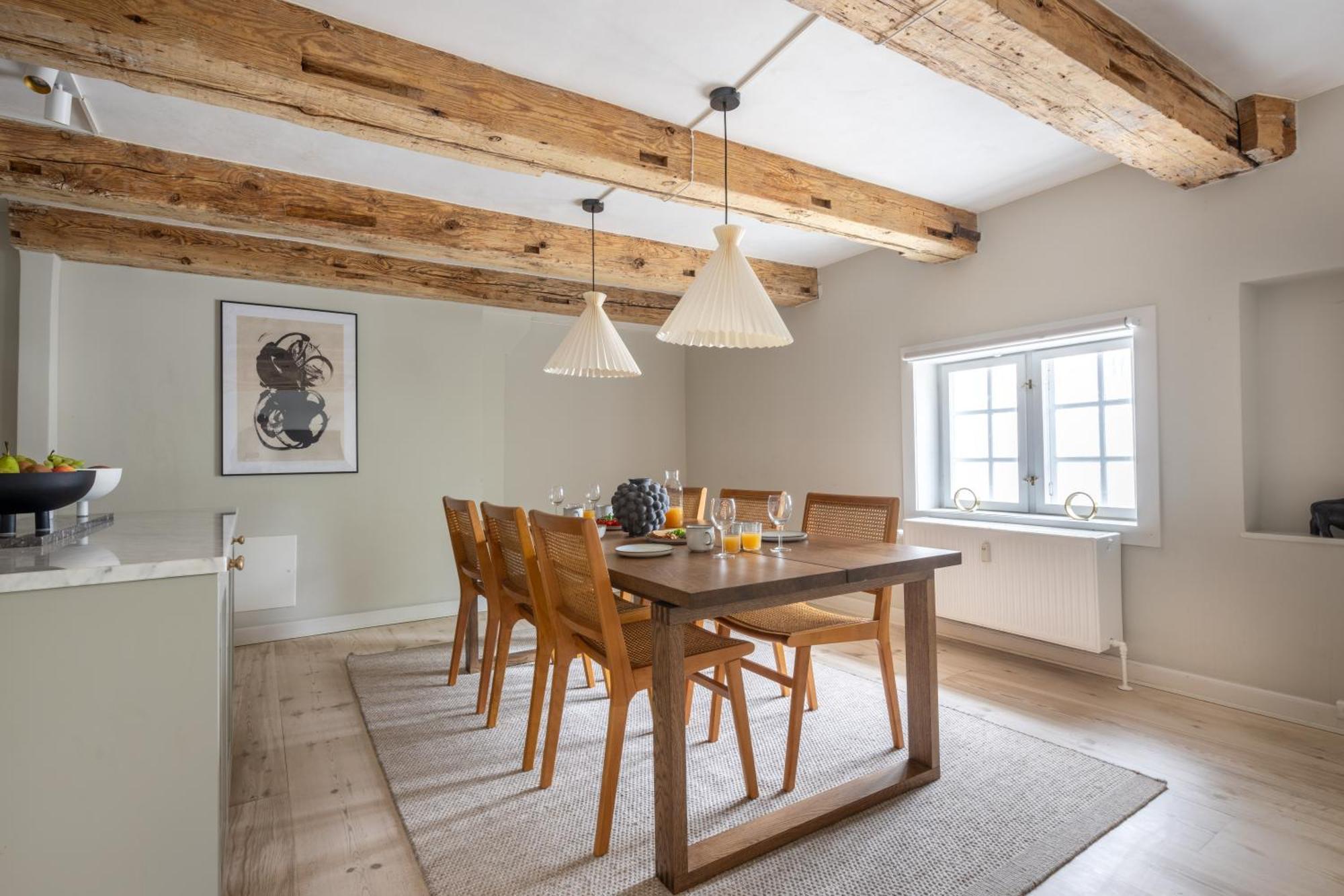 City Apartment With Exposed Ceiling Beams Koppenhága Kültér fotó