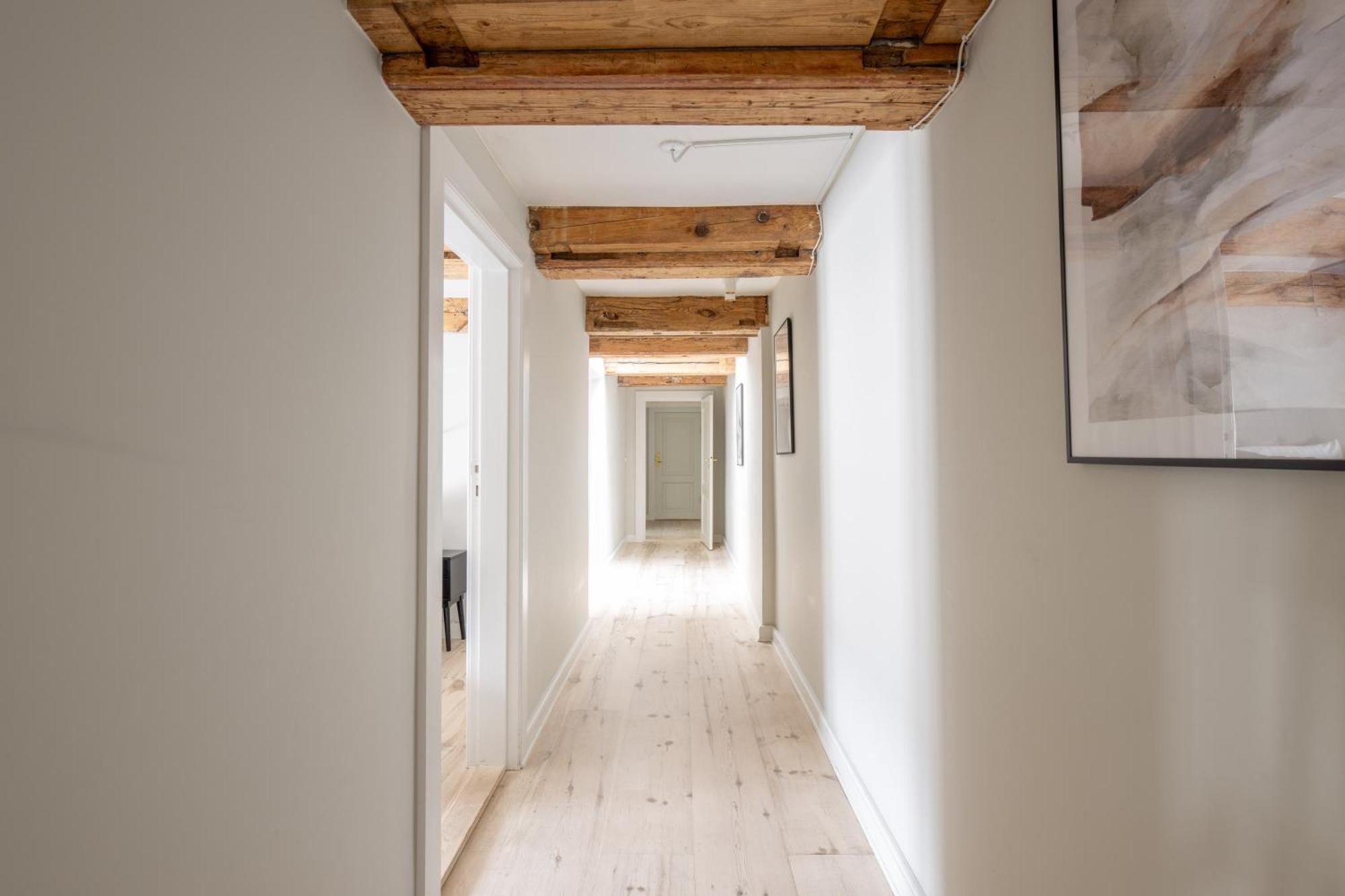 City Apartment With Exposed Ceiling Beams Koppenhága Kültér fotó